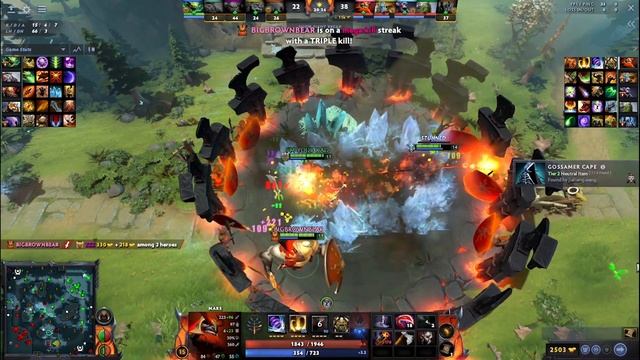 THE BEST BRAIN DAMAGE SKILL │ABILITY DRAFT DOTA 2 смотреть онлайн