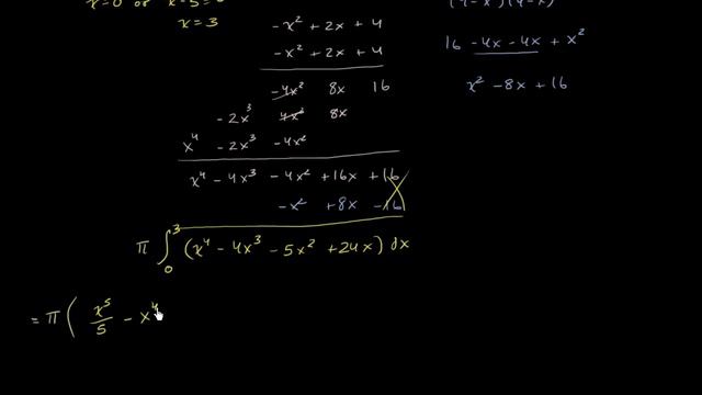 Washer method rotating around horizontal line (not x-axis), part 2 | AP Calculus AB | Khan Academy смотреть онлайн