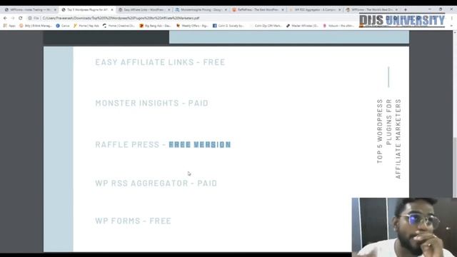 Top 5 Wordpress Plugins for Affiliate Marketers смотреть онлайн