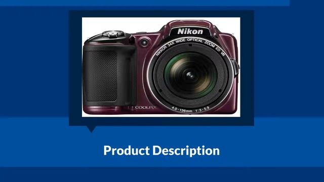 Nikon COOLPIX L830 16 MP CMOS Digital Camera with 34x Zoom NIKKOR Lens and Full 1080p HD Video Plum смотреть онлайн
