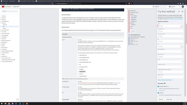 Search for YouTube Channels with YouTube Data API смотреть онлайн