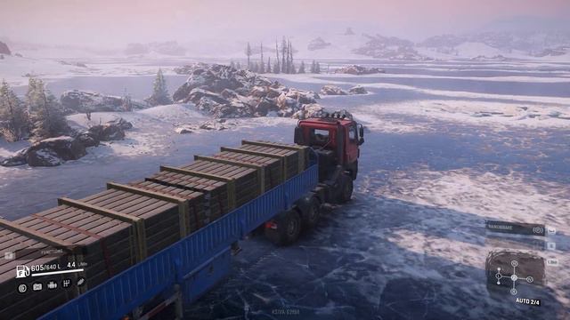 SnowRunner Mods - TATRA Truck Phoenix on a thin ice смотреть онлайн