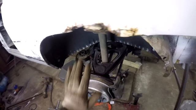ВАЗ 2113 Полный привод. Задняя независимая подвеска, подрамник от Mark 2 4WD Часть 1. смотреть онлайн