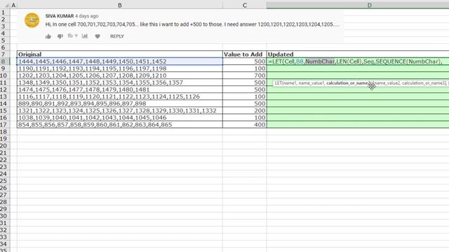 Add 500 to All Numbers in Text String? LET or VBA? Dueling Excel #192 with Mr Excel & Excelisfun смотреть онлайн