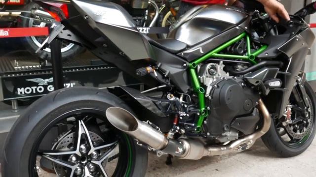Kawasaki Ninja H2 Exhaust Sound 2020