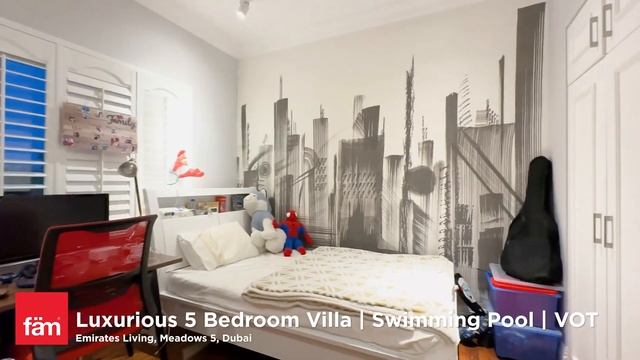 Stunning 5 Bed Villa in Meadows - 5, Emirates Living, Dubai смотреть онлайн