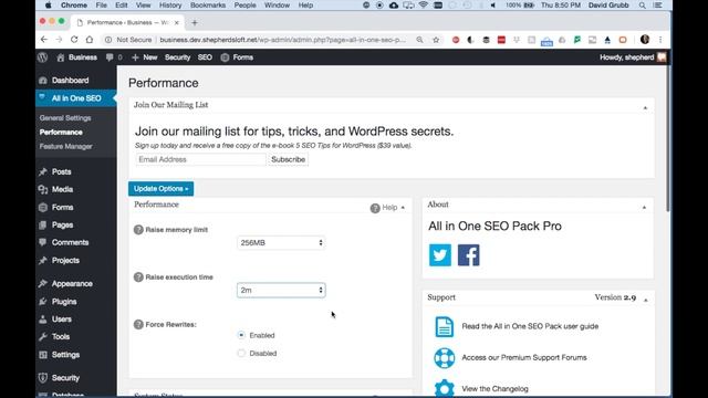 All In One SEO Raise Execution Time Part 7 смотреть онлайн