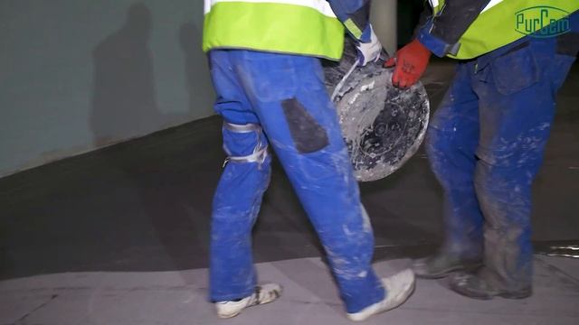 Технология выполнения полиуретанцементного покрытия Ризопур-5201 смотреть онлайн