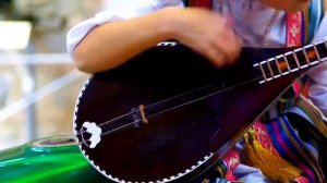 Uzbek dutar. Узбекский дутар.