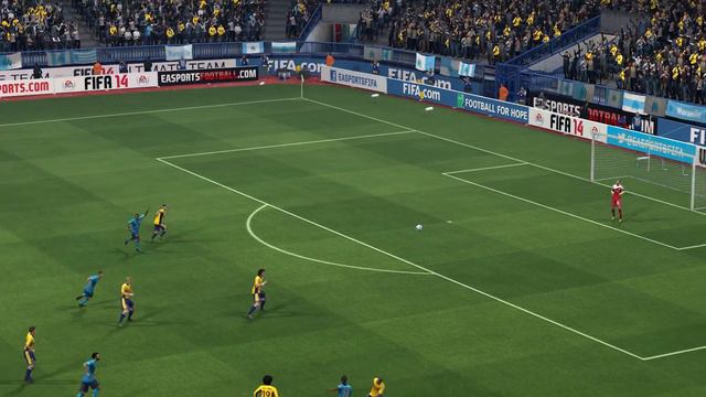 Fifa 14 Ultimate team. Ronaldinho rainbow flick. смотреть онлайн