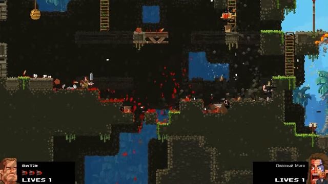 Обзор Broforce - хардкор режим(бомбом) смотреть онлайн