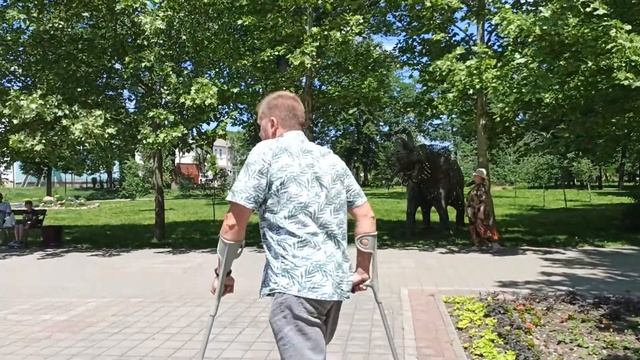 Станица Северская обзор. Прогулка по центру станицы. Часть 2. смотреть онлайн