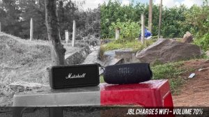 Marshall Middleton vs JBL Charge 5 Wifi Sound Battle