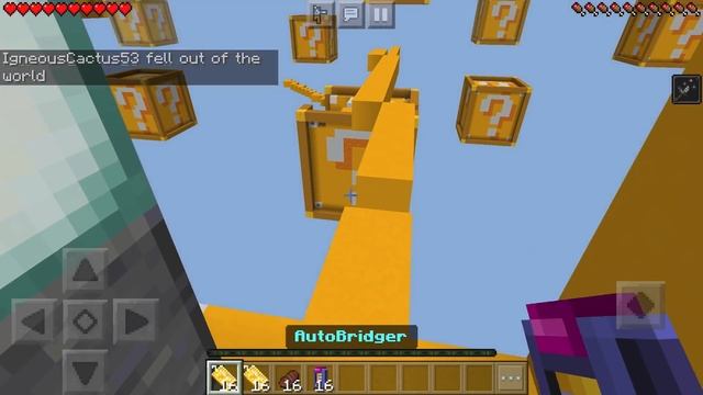 Lucky Block Factory MOD in Minecraft PE смотреть онлайн