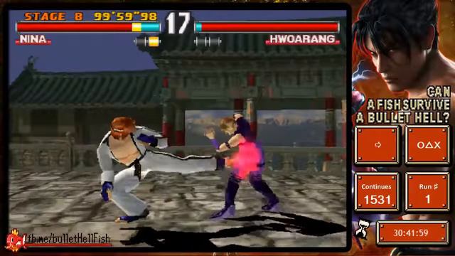 TEKKEN 3: Random-Nina's last minute save. смотреть онлайн