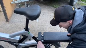 УСТАНОВКА ДОПОЛНИТЕЛЬНОГО АККУМУЛЯТОРА на  электровелосипед