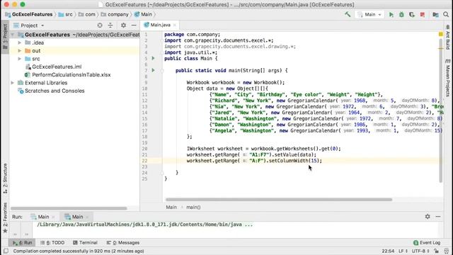 How to Add a Table to a .NET Spreadsheet | GcExcel Java смотреть онлайн