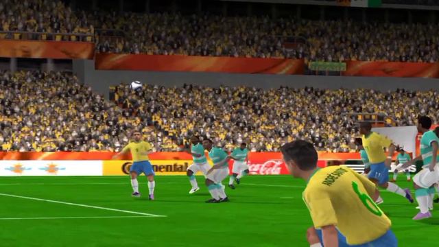 Brasil 3 x 1 Costa do Marfim - FIFA World Cup 2010(ppsspp) - 1080p 60fps - #2 смотреть онлайн