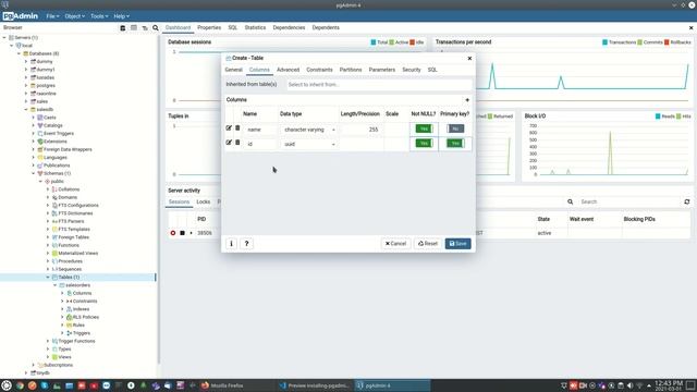 How to use pgAdmin 4 (v5) to perform basic db operations смотреть онлайн