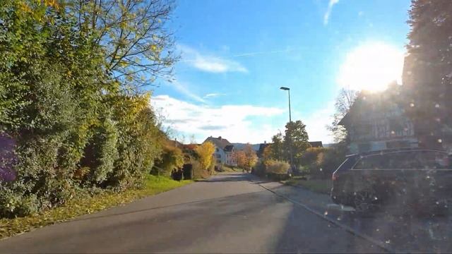 Winterthur To Frauenfeld [4K] ? Colorful Autumn/Fall Landscape & Towns • Driving In Switzerland ??