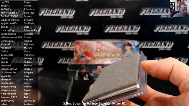 5 Box Bowman Variety Baseball Mixer #1 ~ 4/25/19 смотреть онлайн
