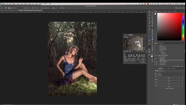 Magic Lantern Photoshop Edit | Learn to Edit Fine Art Portraits смотреть онлайн