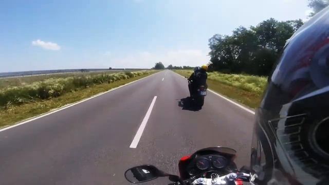GoPro Hero Session - Honda CBR 125 riding from Sopron to Győr смотреть онлайн