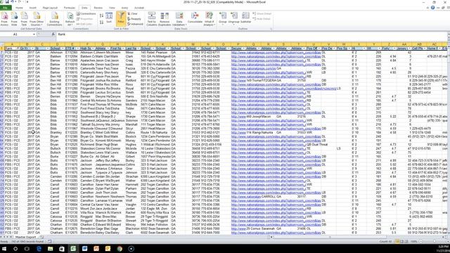 Prospect Search Excel Report смотреть онлайн