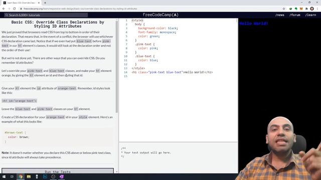 030 Override Class Declarations by Styling ID Attributes смотреть онлайн