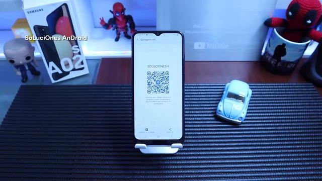 Samsung Galaxy A02s Conectar Red WiFi con Código QR смотреть онлайн