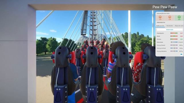 Planet Coaster: Iron Force RollerCoaster POV смотреть онлайн