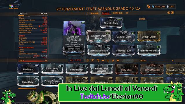 [Warframe] Build Tenet Agendus смотреть онлайн