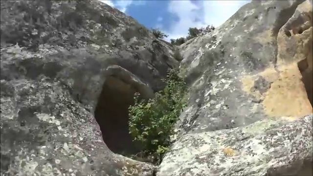 Крым 2015 Пещерный монастырь Челтер Мармара, Эски Кермен смотреть онлайн