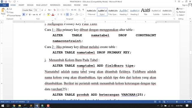 Oracle SQL DDL | 4. Penambahan Primary Key dan Sequence untuk Auto Increment pada Oracle SQL смотреть онлайн