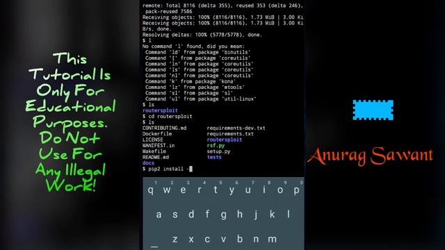 Android Hacking: How To Use Routersploit In Termux смотреть онлайн