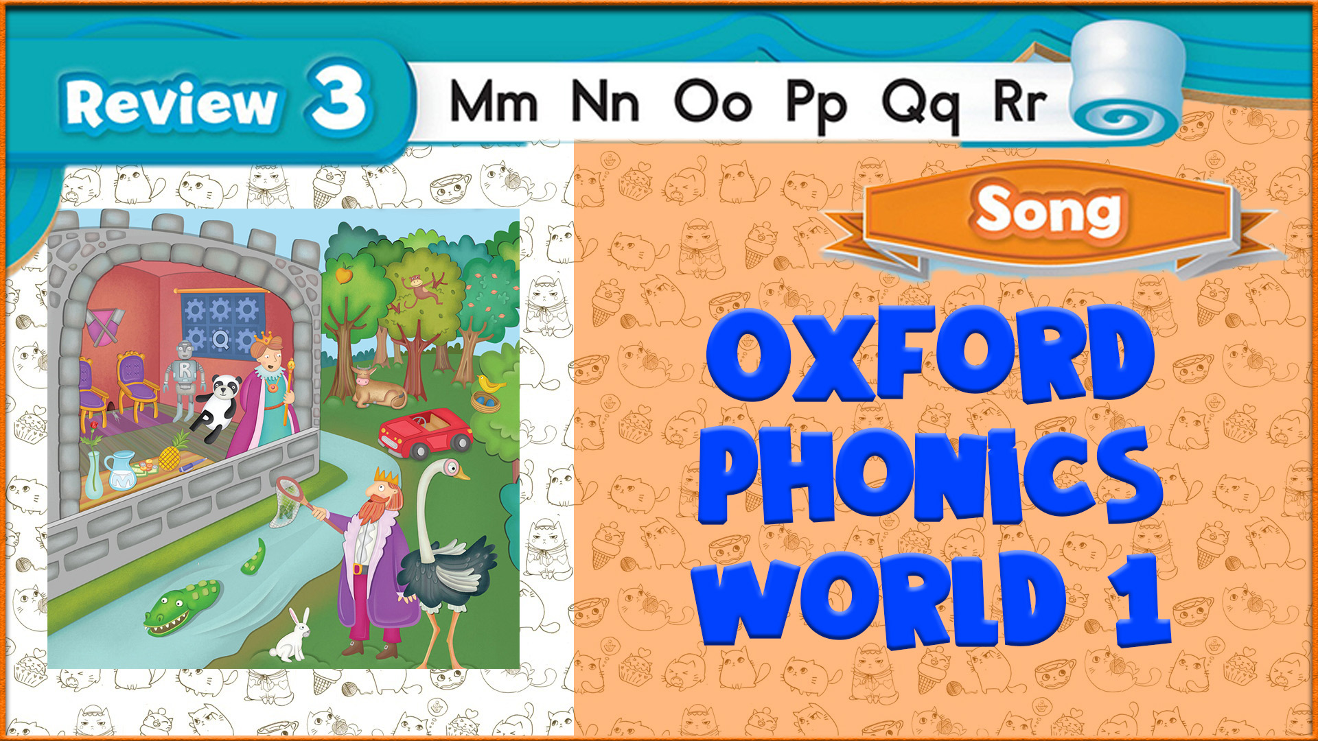 Song | Review 3 | Oxford Phonics World 1 - The Alphabet. #27 смотреть онлайн