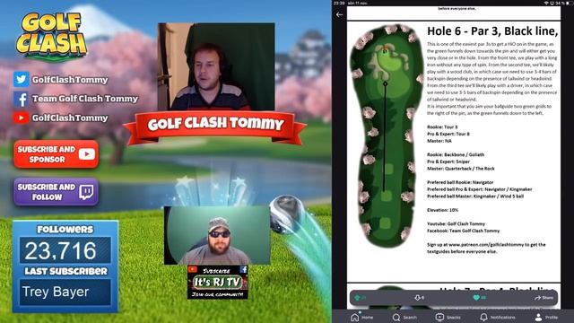 Golf Clash tips, TEXTGUIDES - Walkthrough of the MOUNTAIN tournament! With Mr Rj TV! смотреть онлайн