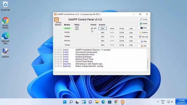 How to Install XAMPP Server on Windows 11 смотреть онлайн