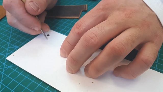 Кошелек из натуральной кожи своими руками. смотреть онлайн