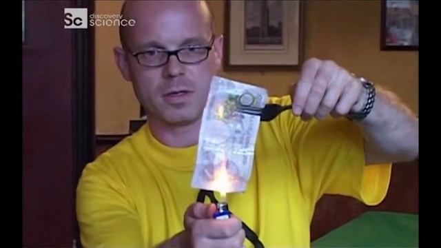 Наука в пабах - горящая незгорающая купюра | Brainiac | Головоломы смотреть онлайн