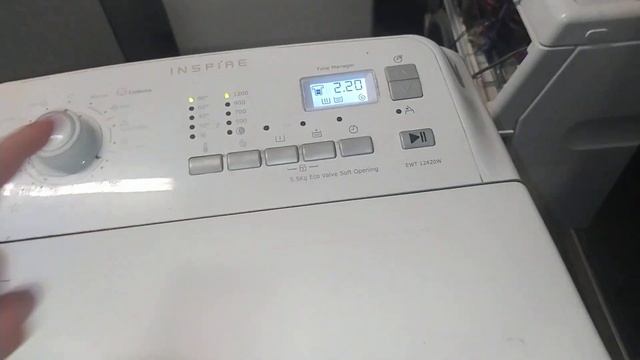 Обзор стиральной машины Electrolux inspire ewt12420w смотреть онлайн