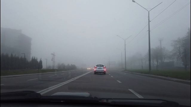 Прокатимся? Едем по городу и за город, Винники. Утро 15 ноября.Новые и старые названия улиц. 1080/6 смотреть онлайн