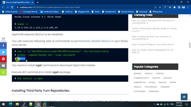 How to install OpenVAS on CentOS/Rocky Linux 9 смотреть онлайн