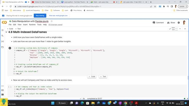 8 PANDAS in Python Part 2 | Innomind | Data Science | Analytics смотреть онлайн