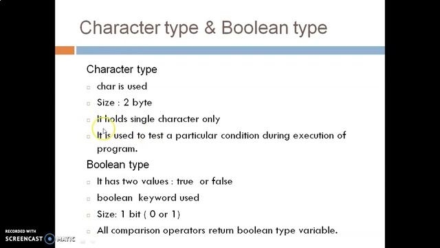 Data types Constants and Variables | Java Programming : Kadi Sarva Vishwavidyalaya смотреть онлайн