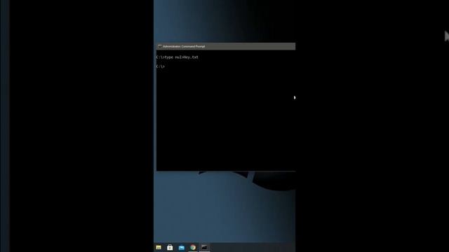Basic CMD Command Type, Null Create File in CMD #type #null смотреть онлайн