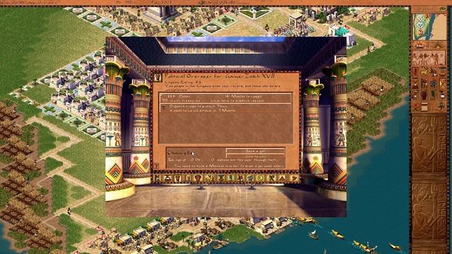 Pharaoh ► Mission 25 Waset (Thebes) - [1080p Widescreen] - Let's Play Game смотреть онлайн