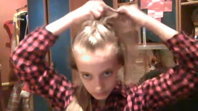 причёска на основе хвоста и дракончика ;) от канала say Vika смотреть онлайн