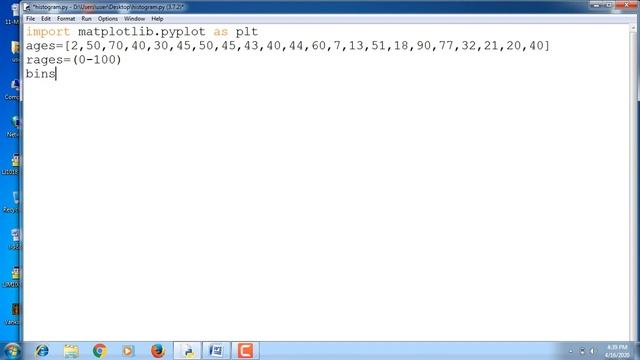 Histogram in python смотреть онлайн