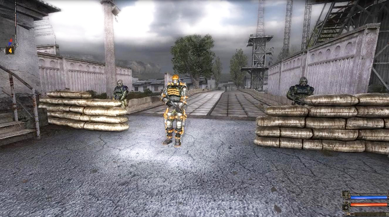 Сталкер ТЧ База свободы Армейские склады Доложить об отряде долга на хуторе Идти на зачист смотреть онлайн